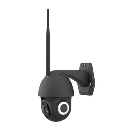 ENERJ Smart Wi-Fi PTZ Outdoor Dome IP Camera IP65, Black - SHA5341
