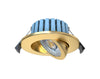 Forum Eden 7W 360 CCT Dimmable Downlight IP65 3000/4000/6000 - Satin Brass - SPA-41111-SBRS