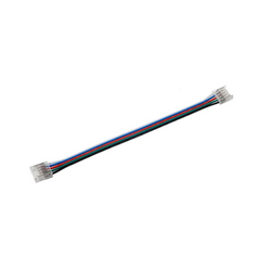 Robus Vegas 12/24V Easy Clip Connector RGBW with Wire, Pack of 10 - RVARGBWN-C2