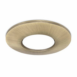 JCC Bezel for V50 fire-rated LED downlight Brushed Brass - JC1006/BR