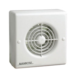 Manrose 100mm (4") Automatic Extractor Fan with Electronic Timer - XF100AT