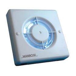 Manrose 100mm (4") 12V Low Voltage Bathroom Extractor Fan - XF100LV