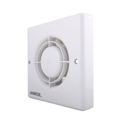 Manrose 100mm (4") Axial Extractor Fan with Humidity Control & Pullcord - XF100HP