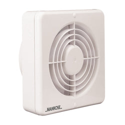 Manrose 150mm (6") Axial Kitchen Extractor Fan With Timer - XF150BT