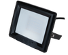 Robus HiLume 100W LED flood light, IP65, Black, 4000K, c/w 1m flex - RHL10040-04