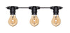 Forum Hardy 20pc E27 Festoon Light Kit - Black - ZN-41106