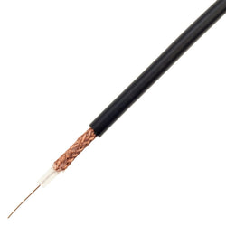 Deta RG59 CCTV Coax Cable 100m - Black - DT533BK