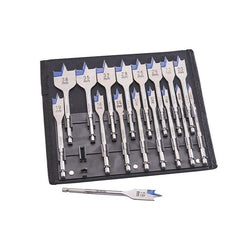 Irwin Tools 17 Piece 4X Blue Groove Flat Bit Set - XMS23FBIT17