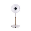 Devola Ultra Quiet 28W 12 Speed 12-inch DC Pedestal Fan - White - DV12PDQM