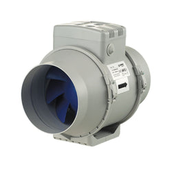 Blauberg Turbo 200mm (8") In-line Mixed Flow Extractor Fan with Timer - TURBO-200-T