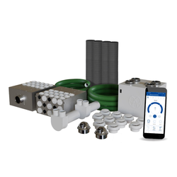 Blauberg Komfort 5-Bed House, Complete Vertical MVHR Heat Recovery Ventilation Kit - EC-SB-550-HK5