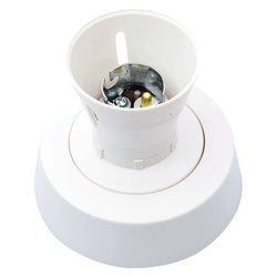 BG Prewired Straight Batten Holder - White  - 763