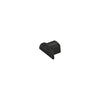 D-Line Micro Smooth-Fit End Cap for Trunking 16x8mm Black - EC1608B