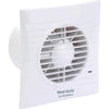 Vent-Axia Silhouette 100B Axial Bathroom, Kitchen and Toilet Fan (454055A)