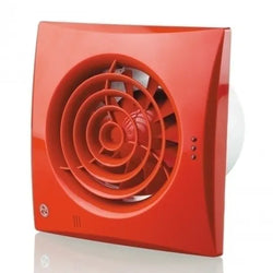Blauberg 150mm Calm Extractor Red Fan Humidity - CALMRED150H