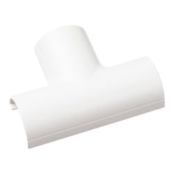 D-Line Micro+ Clip-Over Equal Tee for Trunking 20x10mm White - FLET2010W