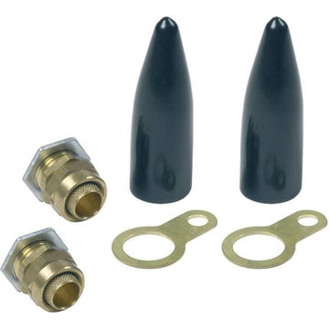 Wiska Outdoor M20 CW Economy Non-LSF cable glands For SWA IP66 Brass - CW20S  (2 Pack)