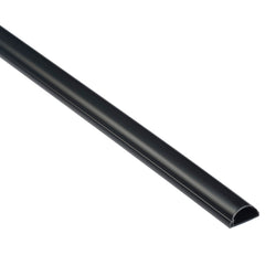 D-Line Micro+ 2m Self Adhesive Strip Trunking 20x10mm Black - R2D2010B