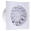 Deta 6" Extractor Fan With Humidistat & Automatic Shutters 150mm White - DT4666