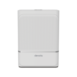 Devola 8L Compact Compressor Dehumidifier with Dust Proof Filter, White - DV8L