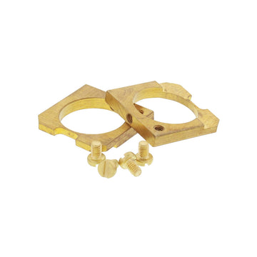 Wiska COMBI EC-607 Earthing Plate (1xM25) For Glands Fitted in 607 Junction Box Brass - EC607