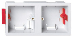 Deta Dual 1 Gang 35mm Dry Lining Box - DB2545