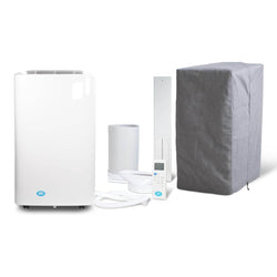 Premiair 12,000BTU Portable Air Conditioner with Remote Control, Window Kit and Dust Cover - EH1924