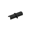 D-Line Micro Smooth-Fit Coupler for Trunking 16x8mm Black - NCP1608B