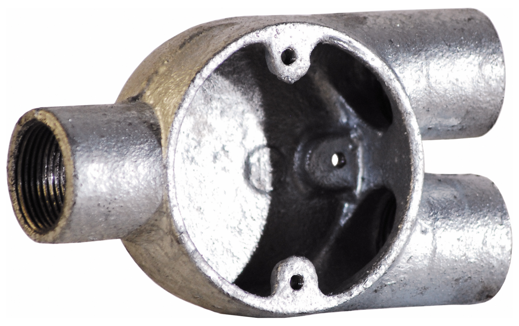 Deta TTE Galvanised Y Box 20mm - DT26220G – BigOnElectricals.co.uk