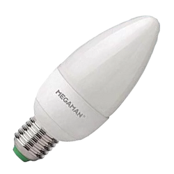 Megaman 5.5W Dimmable LED Candle E27, 4000K - 142560