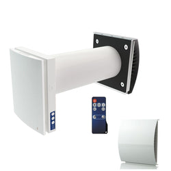 Blauberg Decentralised Single Room Heat Recovery Unit - WiFi - White Cowl - VENTO-MAXI-AIR-WHI