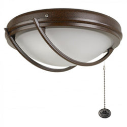 Fantasia Patio Ceiling Fan Halogen Lighting - Chocolate Brown - 221265