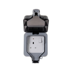 BG IP66 13A 1-Gang DP Weatherproof Outdoor Switched Socket - WP21