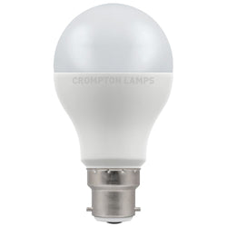 Crompton LED GLS Thermal Plastic 15W 2700K BC-B22d - CROM11878