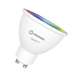 Ledvance 4.9W Smart WiFI Spot GU10 Multicolour 45- 2700/6500 K GU10 350Lm RGBW - 485693