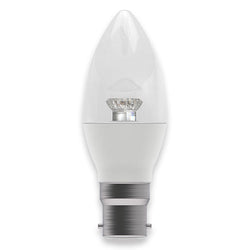 Bell 6W LED Dimmable Candle Clear - BC, 2700K - BL05830