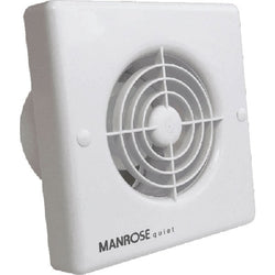 Manrose QF100T 4.8W Quiet Axial Bathroom Extractor Fan with Timer - Return Unit