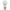 Crompton LED GLS Thermal Plastic 5.5W 2700K BC-B22d - CROM11694, Image 1 of 2