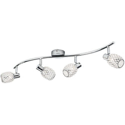 Philips Deltoid 4x G9 Ceiling Spotlight Bar Chrome - 915005221101