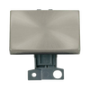 Click Scolmore MiniGrid 10A 2 Way Paddle Ingot Module Satin Chrome - MD009SC