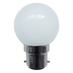 Bell 1W LED BC/B22 Golf Ball White - BL60004