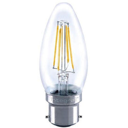 Integral Candle B22 470Lm 4W Eq. To 40W 2700K Non-Dimmable 80Cri 300 Filament Clear - ILCANDB22NC035