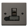 Click Scolmore Deco Ingot 13A Flex Outlet Switched Fused Spur Unit - VPBN551BK