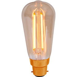 Bell 4W LED Vintage Squirrel Cage Dimmable - BC, Amber, 2000K - BL01468