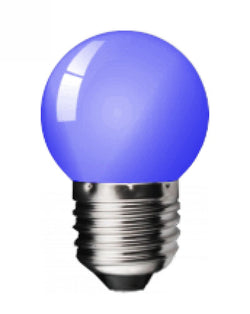 Kosnic 1W LED 2D/2Pin Golf Ball Blue - KLED01GLF/E27-BL