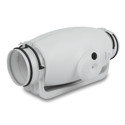 Envirovent Silent 350 MV Ultra Quiet in Line Fan 2 speed with Timer - SILMV350/125T