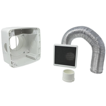 Nuaire Sub Spigot Kit for Surface Mounted CYFAN White - CYFAN-DKIT