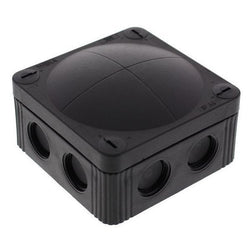 Wiska COMBI 308/Empty Junction box Black - 10060581