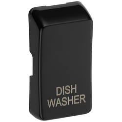 BG Evolve Grid Rocker Printed (DISH WASHER) - Black - RRDWPCDB