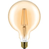 Philips CLA 7W LED ES E27 120mm Gold Globe Amber Warm White Dimmable - 57577200